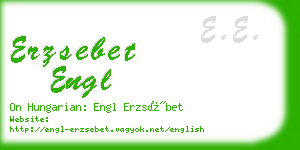 erzsebet engl business card